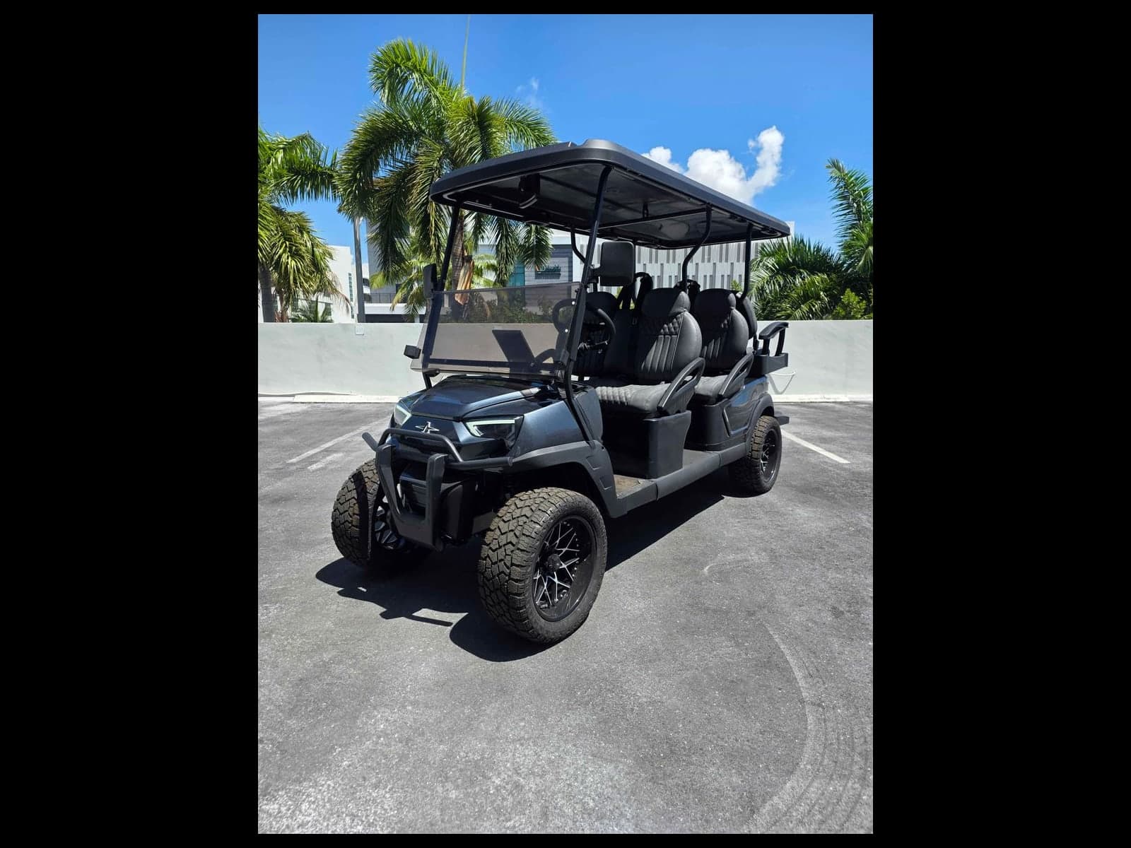 CityCarts rental golf cart in Miami Beach